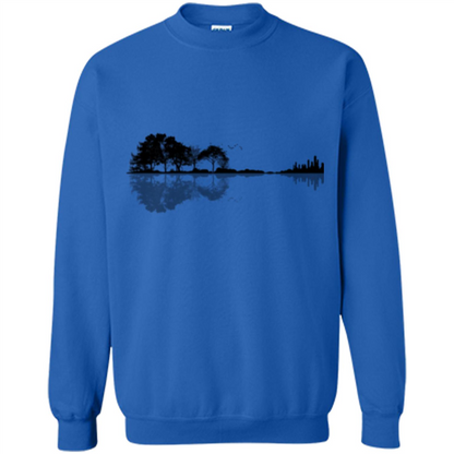 Guitar Lover T-shirt Nature Guitar Royal