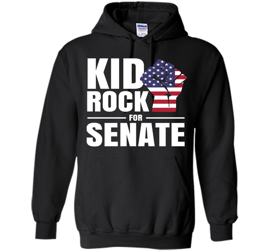 Campaign T-shirt Kid Rock For Senate T-shirt Black