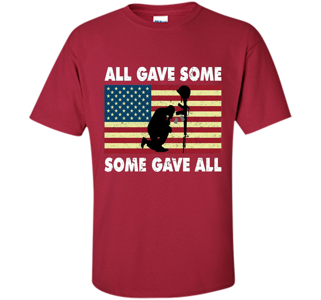 All gave some Some gave all T-Shirt Veteran &amp; Memorial's Day shirt Cardinal