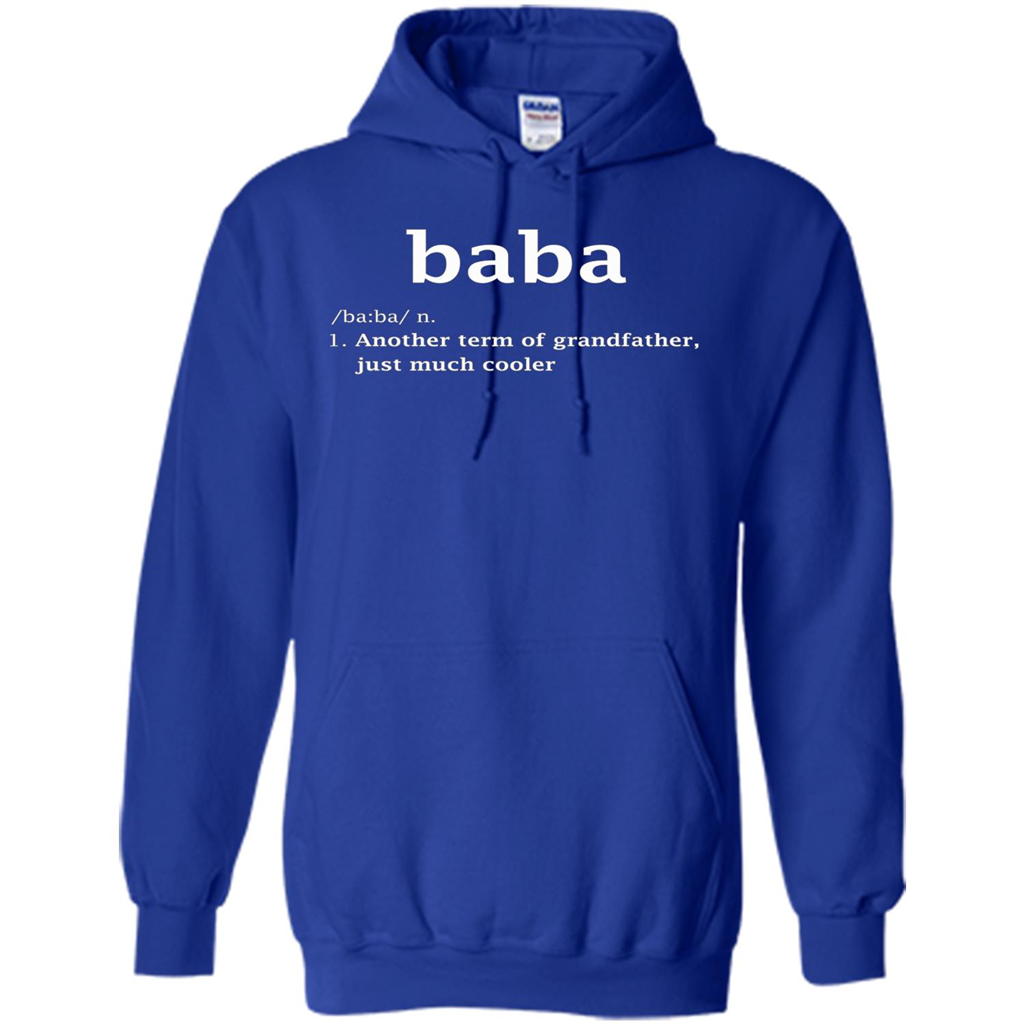 Fathers Day T-shirt Baba Definition Royal