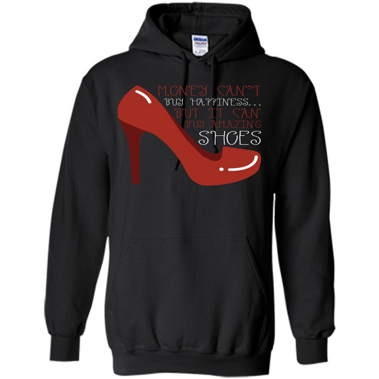 Shoes T-shirt Money Can't Buy Happiness T-shirt Orange
