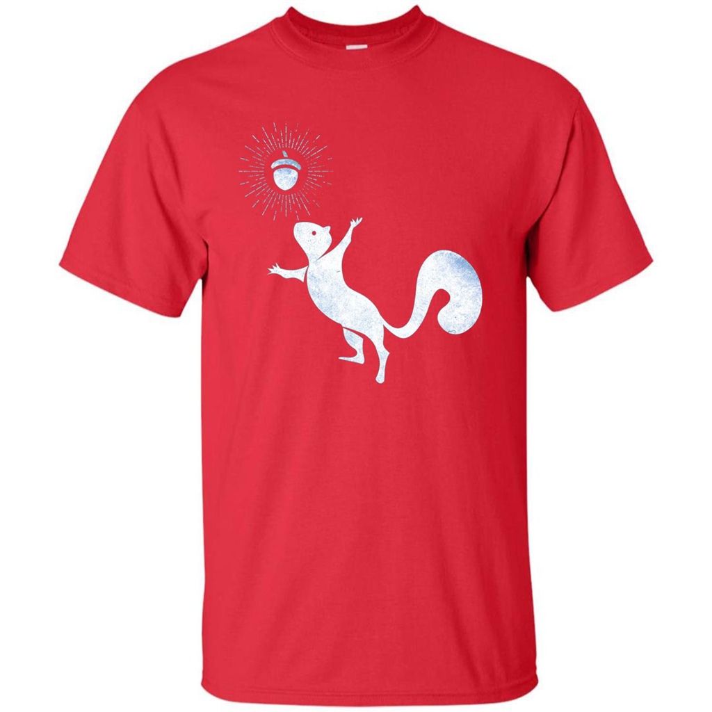 Love Animals T-shirt Squirrel Whisperer Red