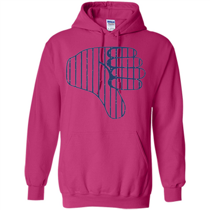 Baseball T-shirt Baseball Celebration Thumbs Down T-shirt Heliconia