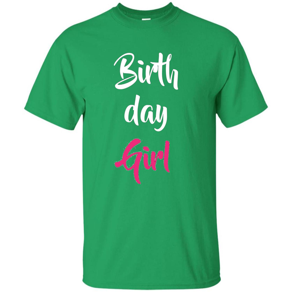 Birthday Girl T-shirt Pink Party Birthday T-shirt
