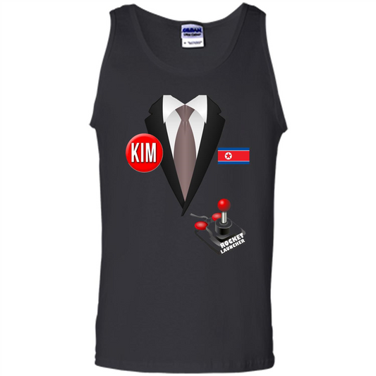 North Korea Halloween T-Shirt Rocket Launcher Black