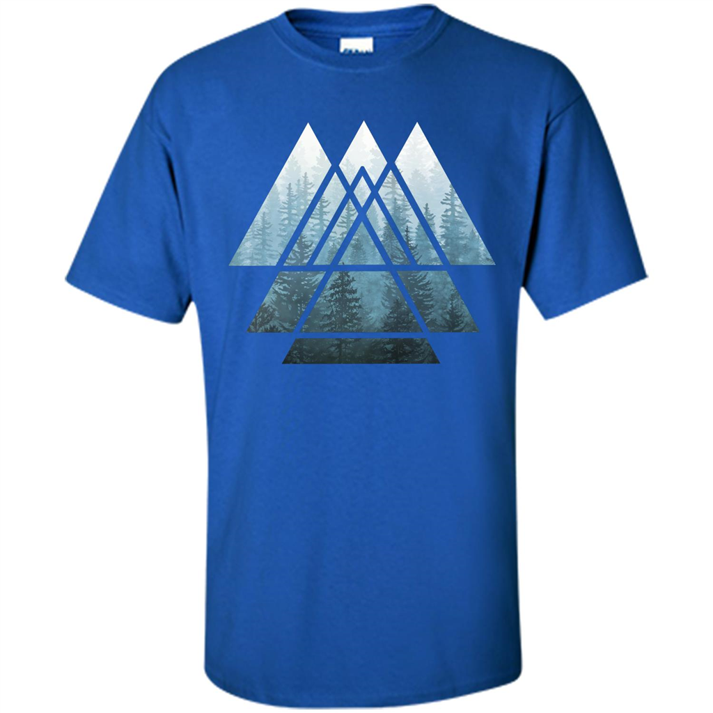 Misty Forest T-shirt Royal