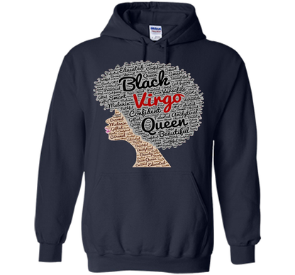 Virgo T-Shirt Black Women T-shirt Navy
