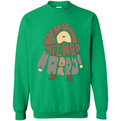 Movies T-shirt Yer A Wizard Harry Irish Green