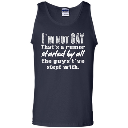 LGBTQ T-shirt I‰۪m Not Gay That‰۪s A Rumor Navy