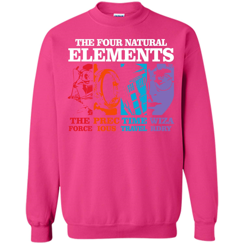 Movie T-shirt The Four Natural Elements T-shirt Heliconia