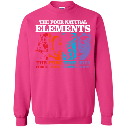 Movie T-shirt The Four Natural Elements T-shirt Heliconia