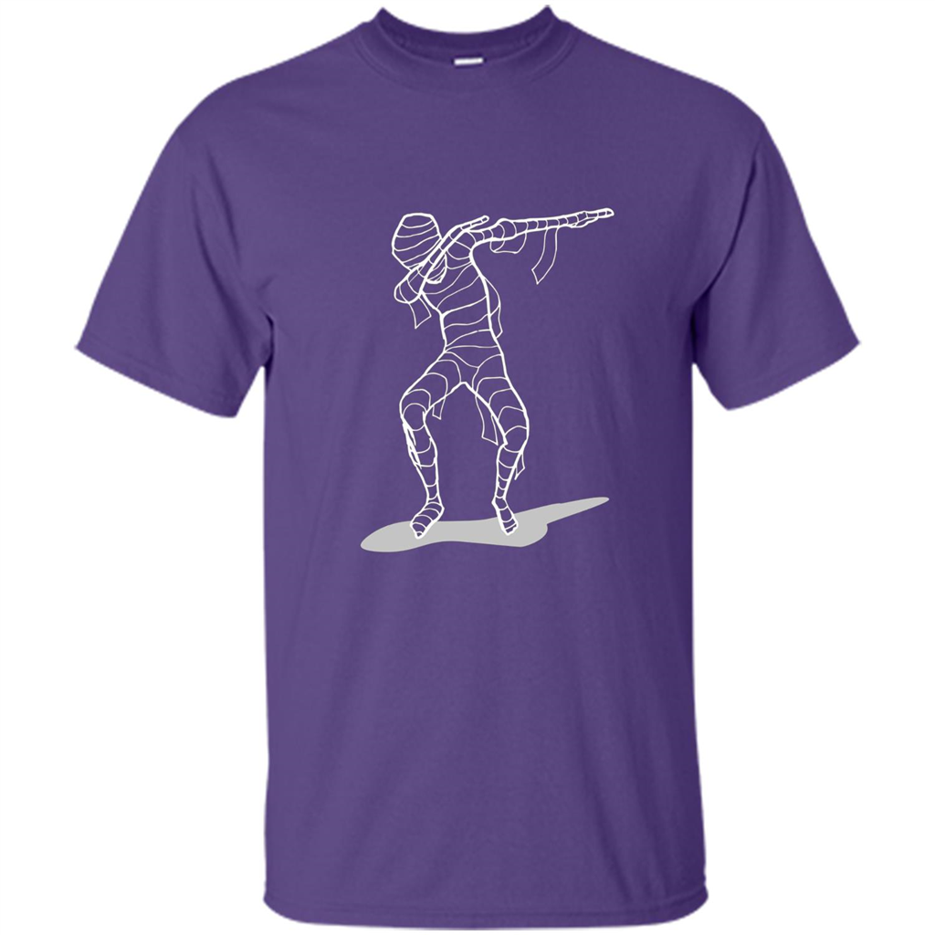 Dab Halloween T-shirt Hip Hop Dabbing Dancer T-shirt Purple