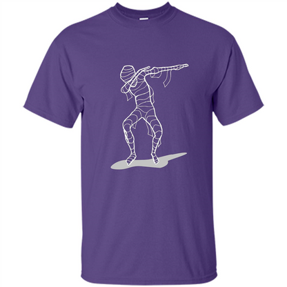 Dab Halloween T-shirt Hip Hop Dabbing Dancer T-shirt Purple