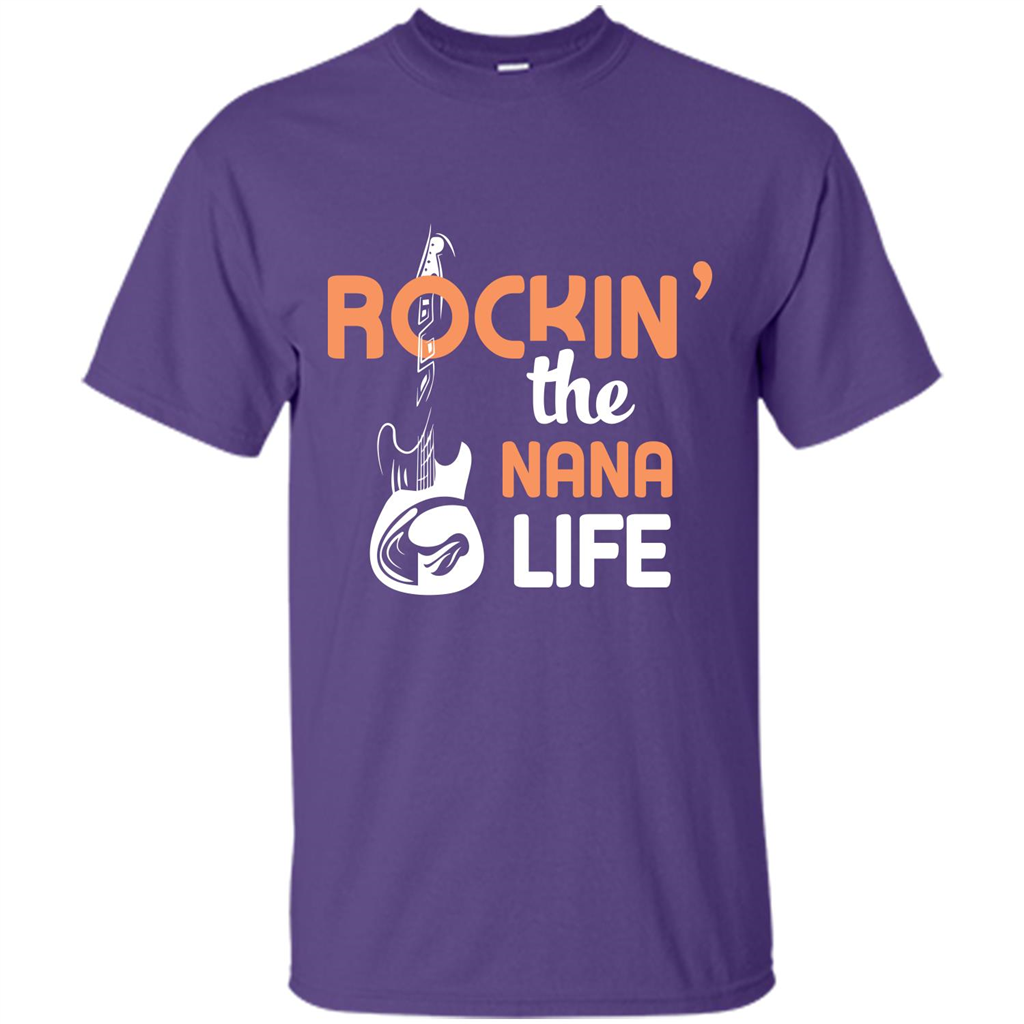 Nana T-shirt Rockin’ The Nana Life Purple
