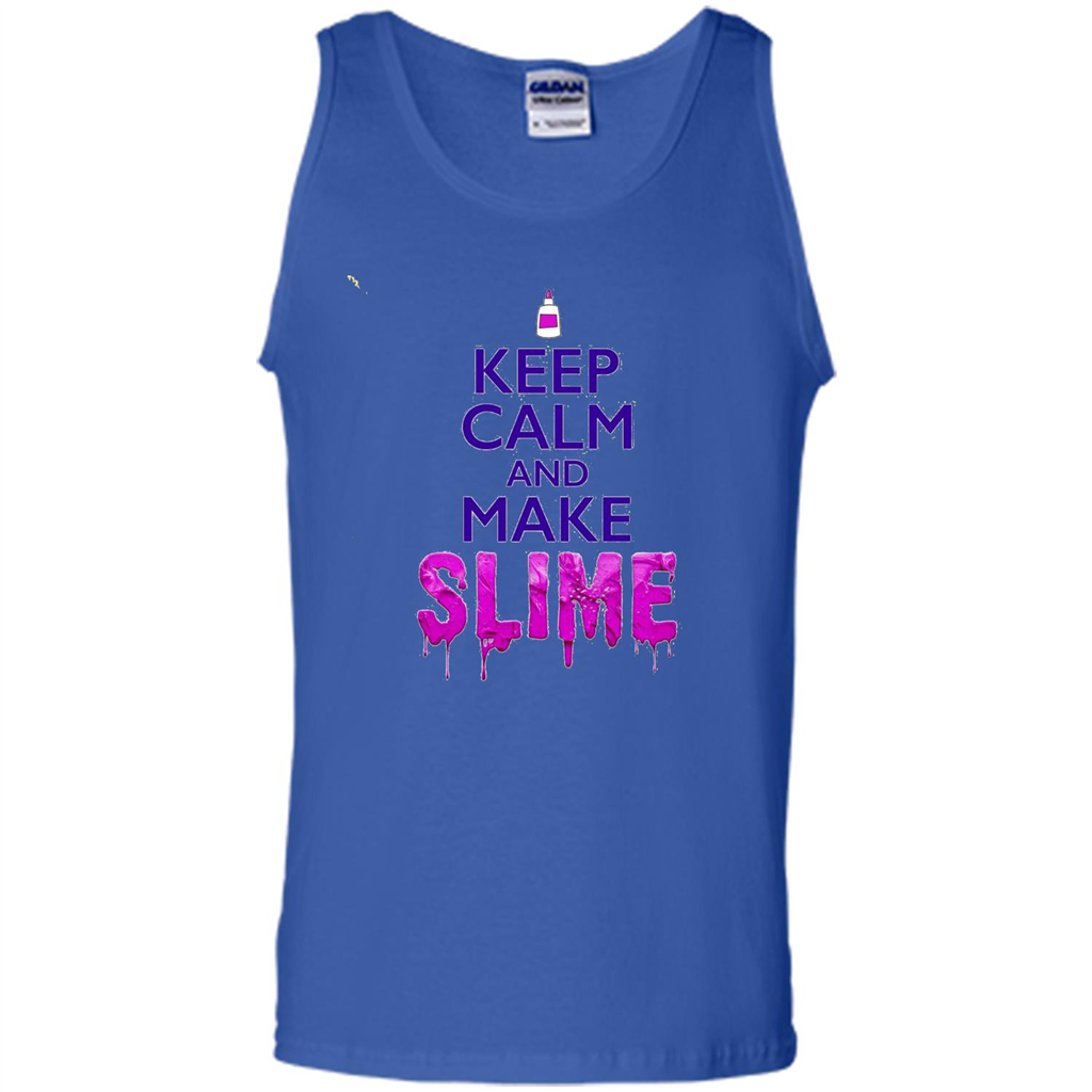 Keep Calm And Make Slime T-shirt Royal