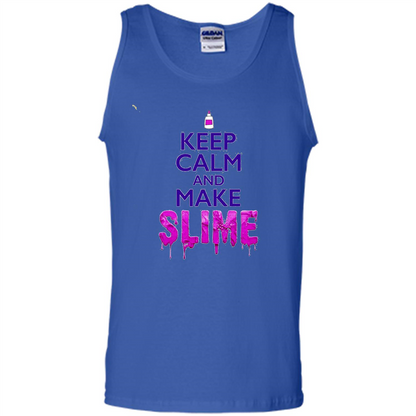 Keep Calm And Make Slime T-shirt Royal