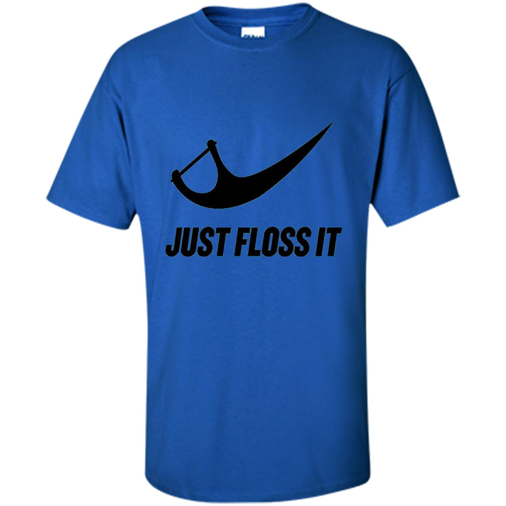 Just Floss It T-Shirt Royal