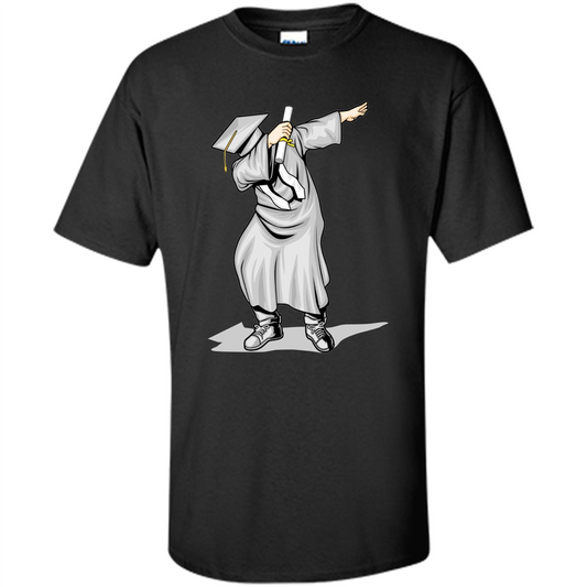 The Dabbing Graduation Class T-shirt Black