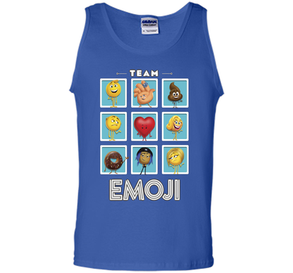 The Emoji Movie Team Emoji Panels Graphic T-Shirt shirt Royal