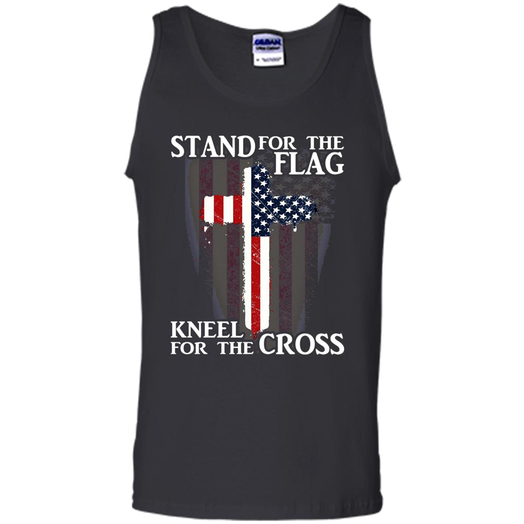 Stand For The Flag Kneel For The Cross T-Shirt