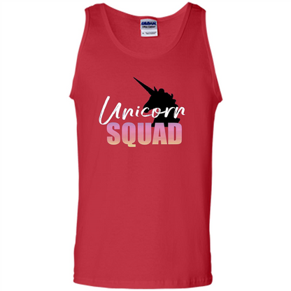 Unicorn Squad Rainbow Unicorns T-Shirt Red