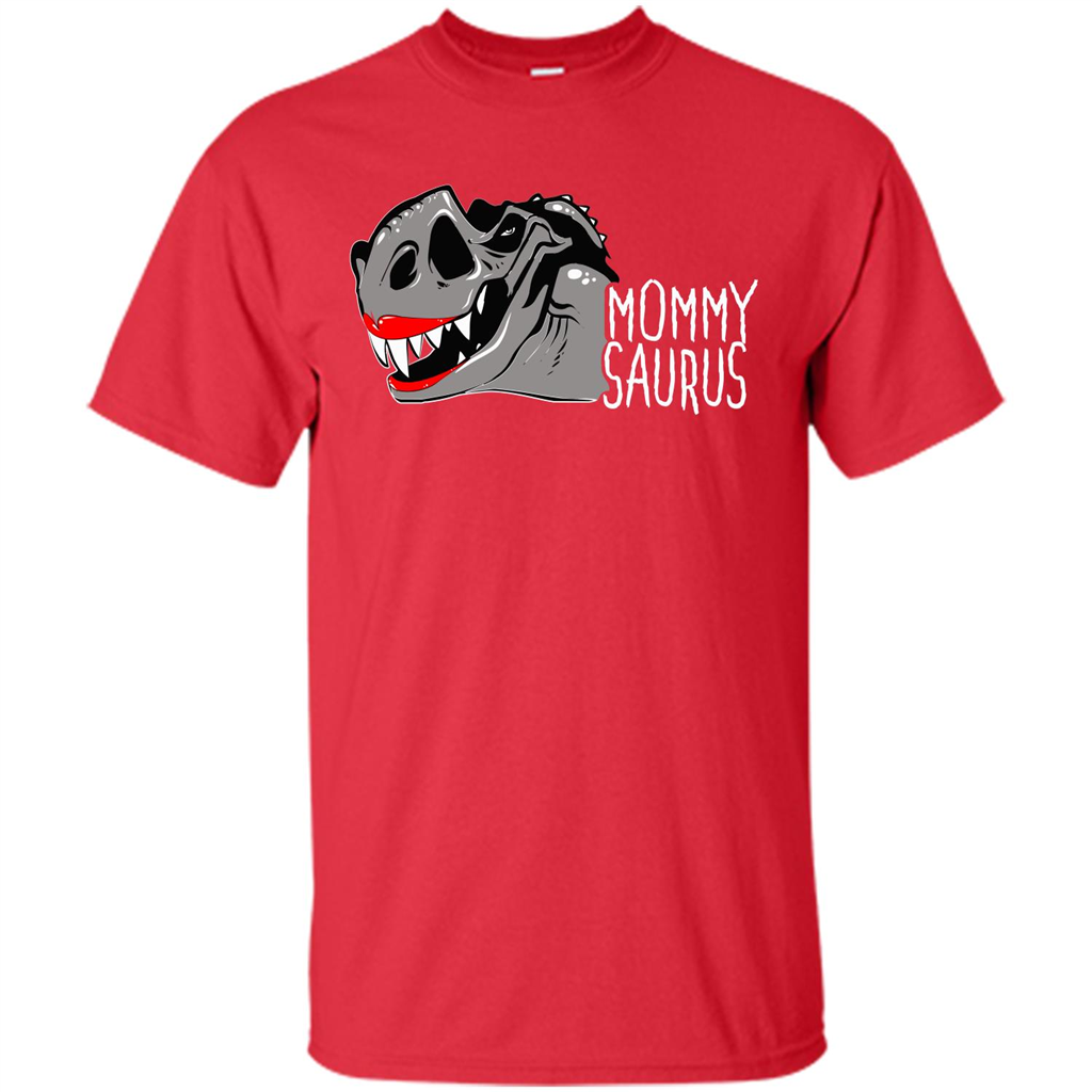 Mommy Saurus T-shirt Red