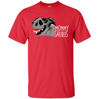 Mommy Saurus T-shirt Red