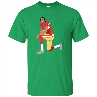 I'll Take A Knee With Kap T-Shirt Irish Green