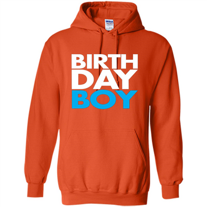 Birth Day Boy T-shirt Orange