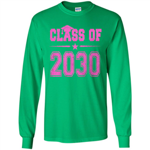Class of 2030 Pink Girls T-shirt
