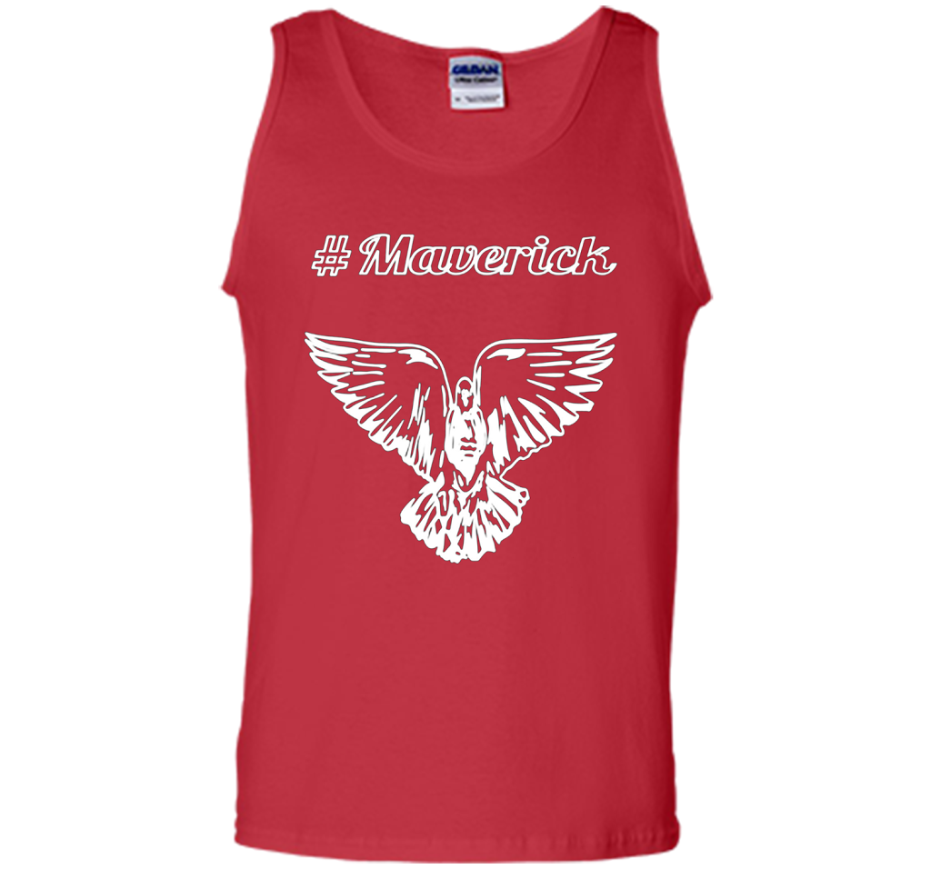 Vibrant T-Shirt Be A Maverick T-shirt Red
