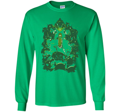 Pickle Rick Vs The Rats T-shirt Irish Green