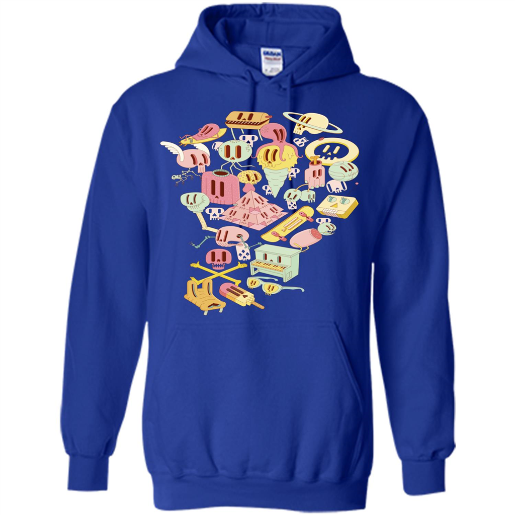 Day Of The Dead T-shirt Royal