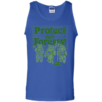 Movies T-shirt Protect Our Forests T-Shirt Royal