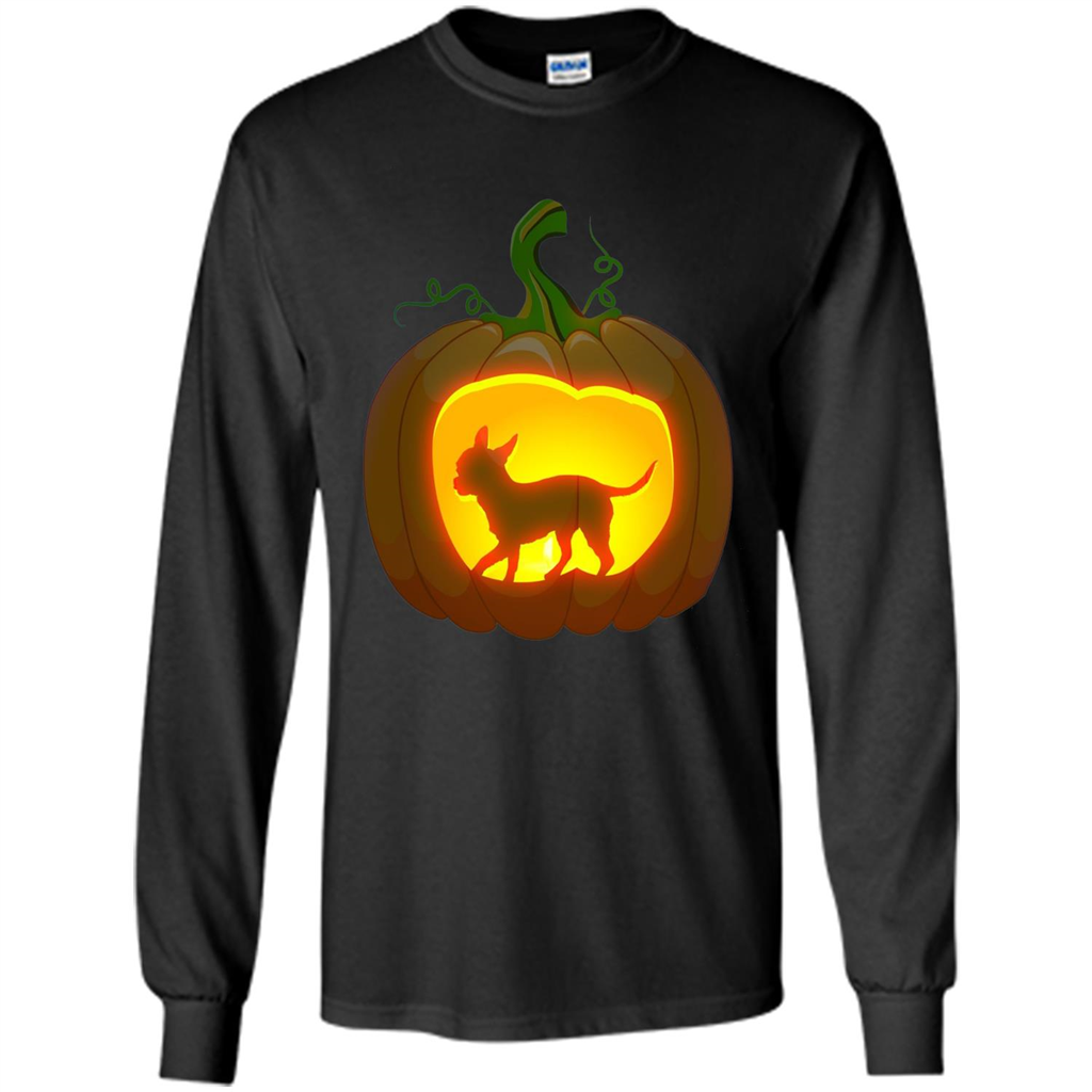 Chihuahua Pumpkin Halloween T-shirt