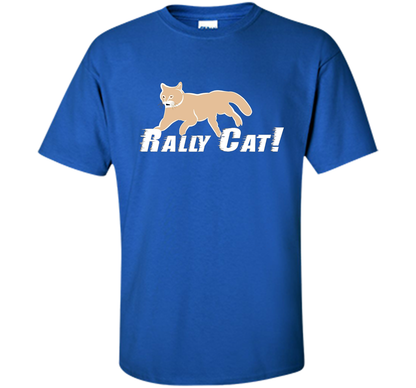 St. Louis Baseball Rally Cat T-Shirt t-shirt Royal