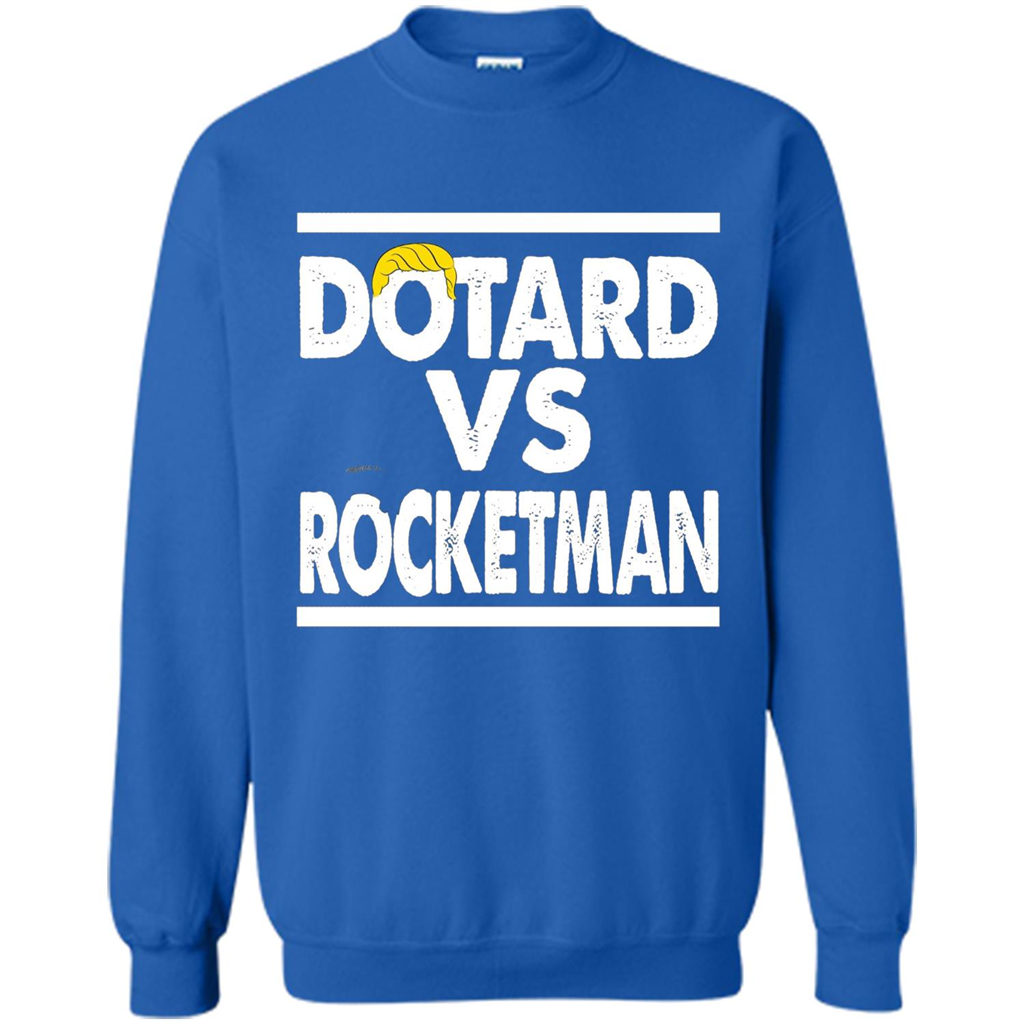 Funny American President T-shirt Dotard Vs Rocketman T-shirt Royal
