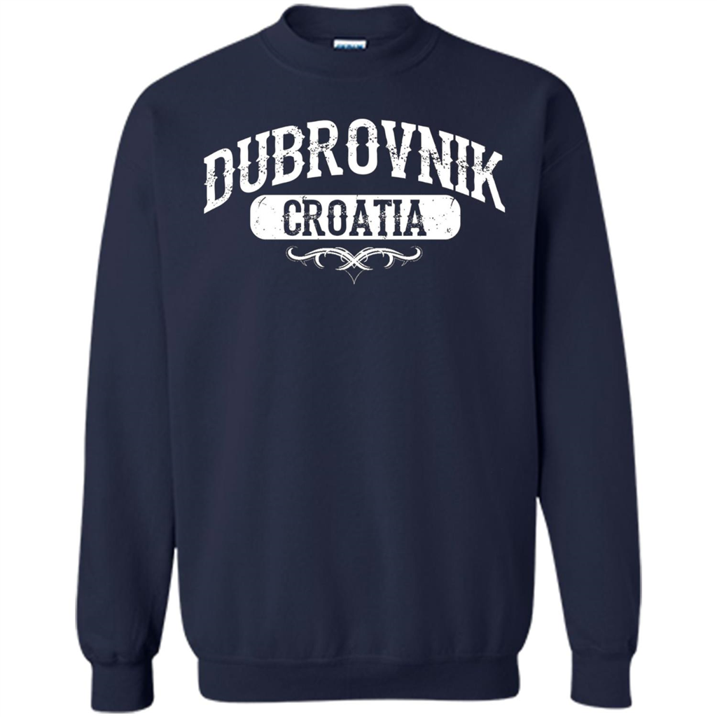 Dubrovnik Croatia T Shirt Navy