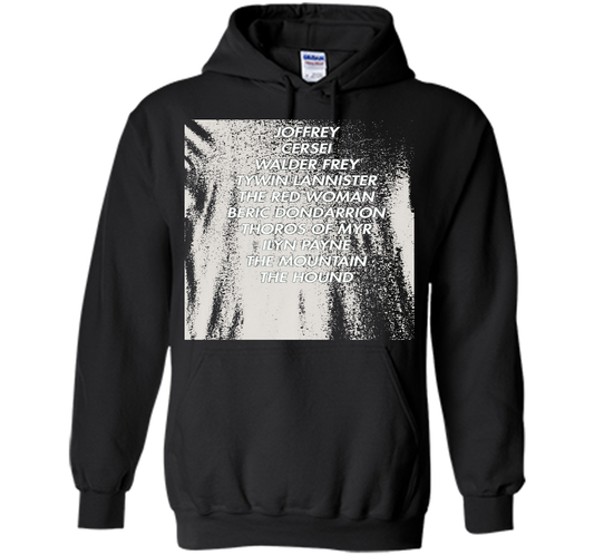 Arya Kill List T-Shirt cool shirt Black