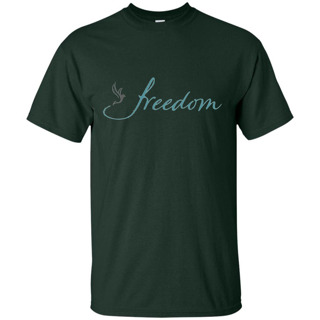 Freedom Dove T-shirt Forest Green