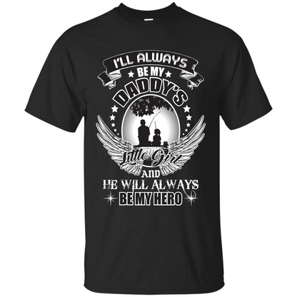 Family T-shirt I’ll Always Be My Daddy’s Little Girl Royal