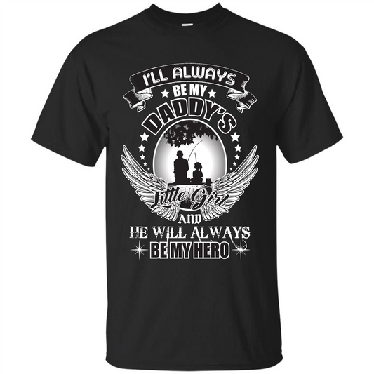 Family T-shirt I’ll Always Be My Daddy’s Little Girl Royal