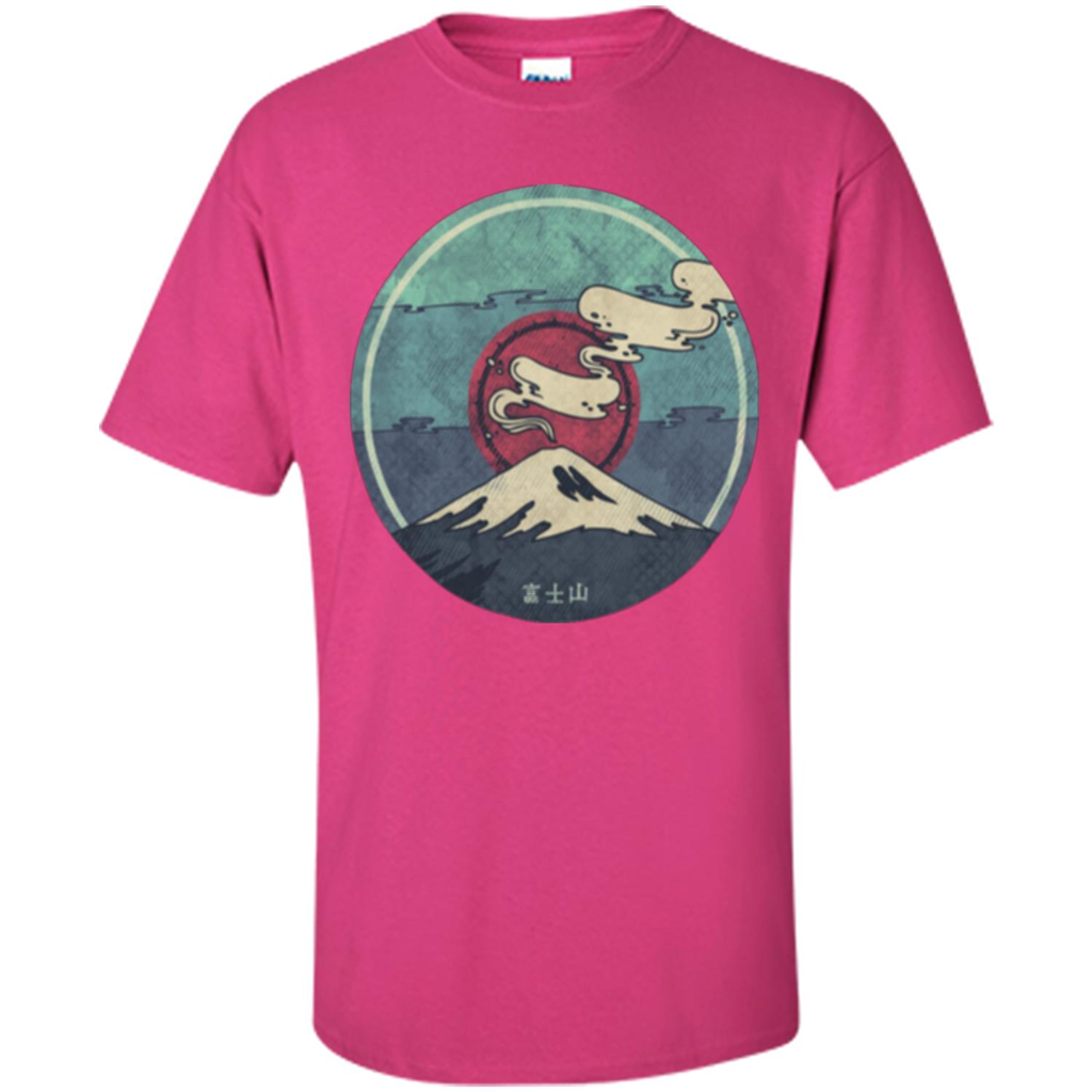 Mount Fuji T-shirt Heliconia