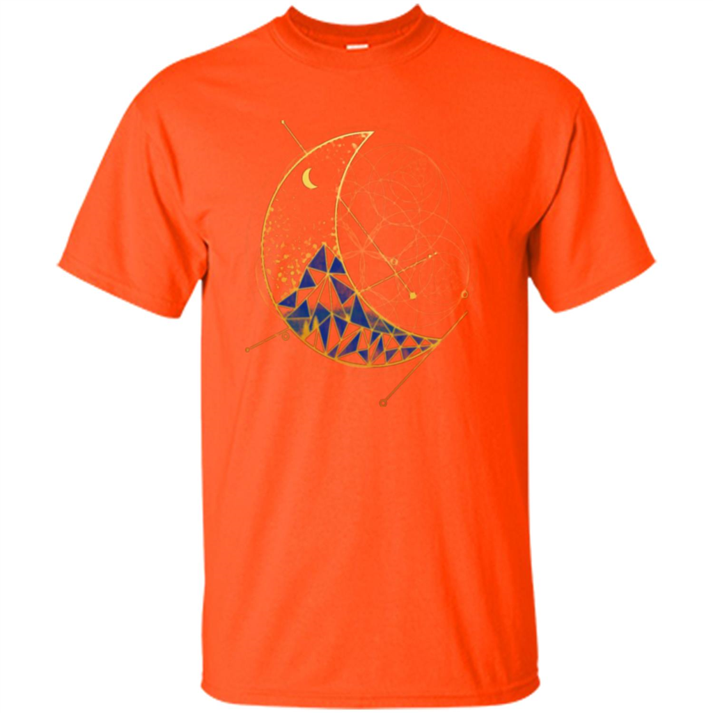 Moon Mountain T-shirt Orange