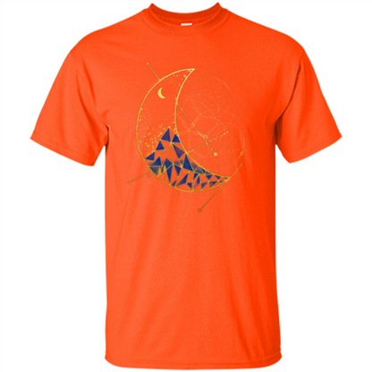 Moon Mountain T-shirt Orange