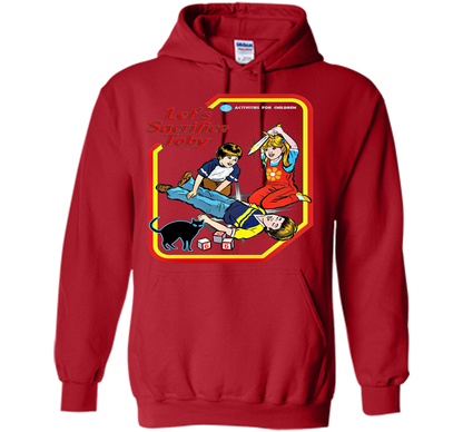 Let's Sacrifice Toby T-shirt Red