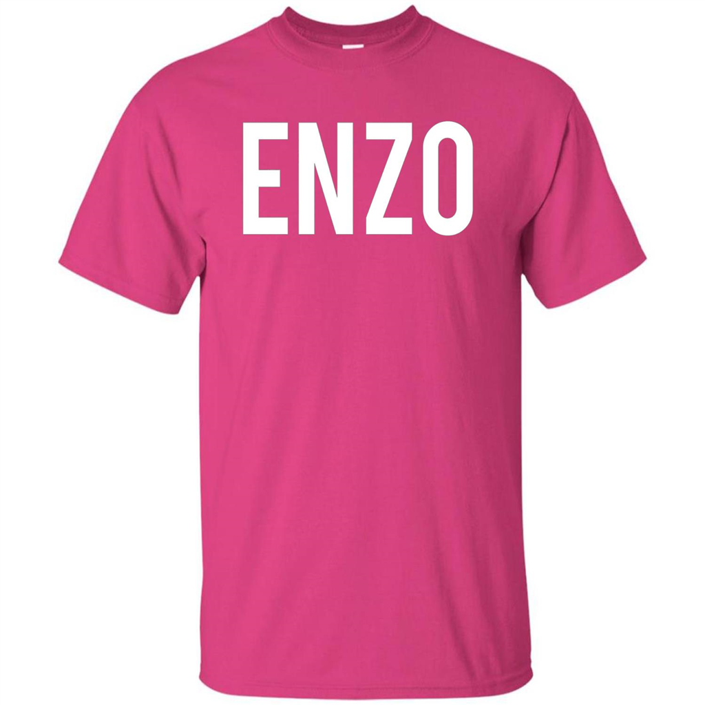 Enzo T-Shirt - Cool New Funny Name Heliconia