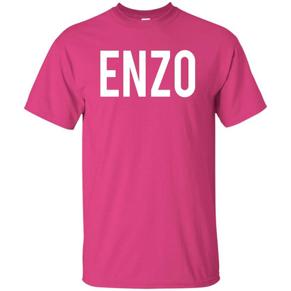 Enzo T-Shirt - Cool New Funny Name Heliconia