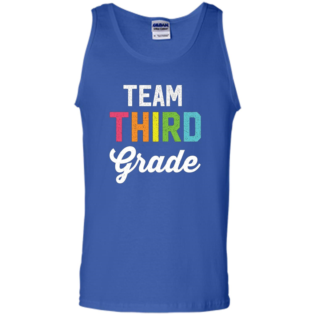 Team 3rd Third Grade Teacher T-Shirt Royal