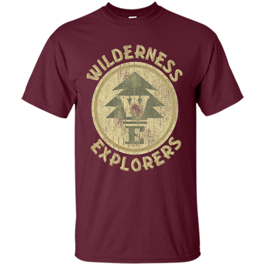 Wilderness Explorer T-shirt Maroon